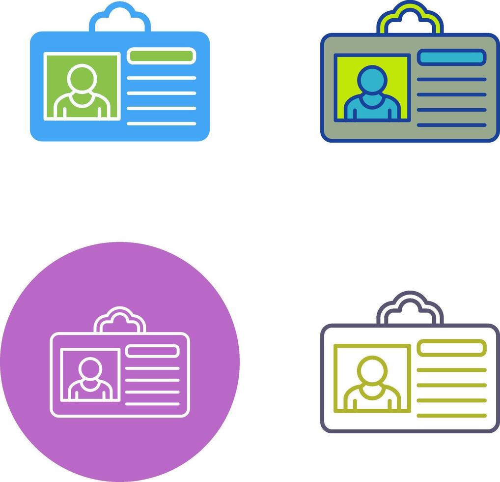 Criminal Card Icon Design vector