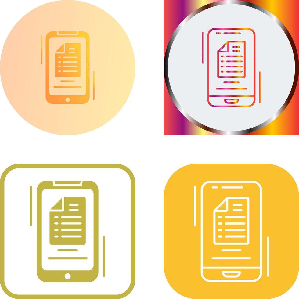 To Do List Icon Design vector