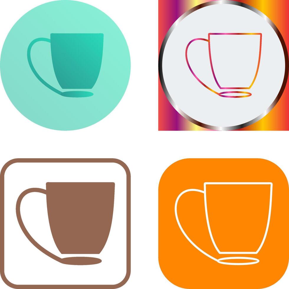 Coffee Cup Icon Design vector