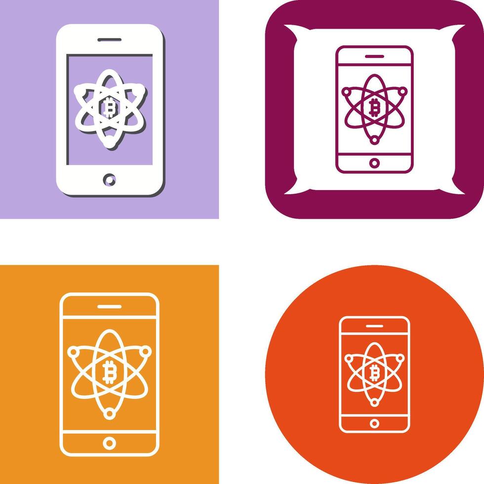 Mobile Icon Design vector