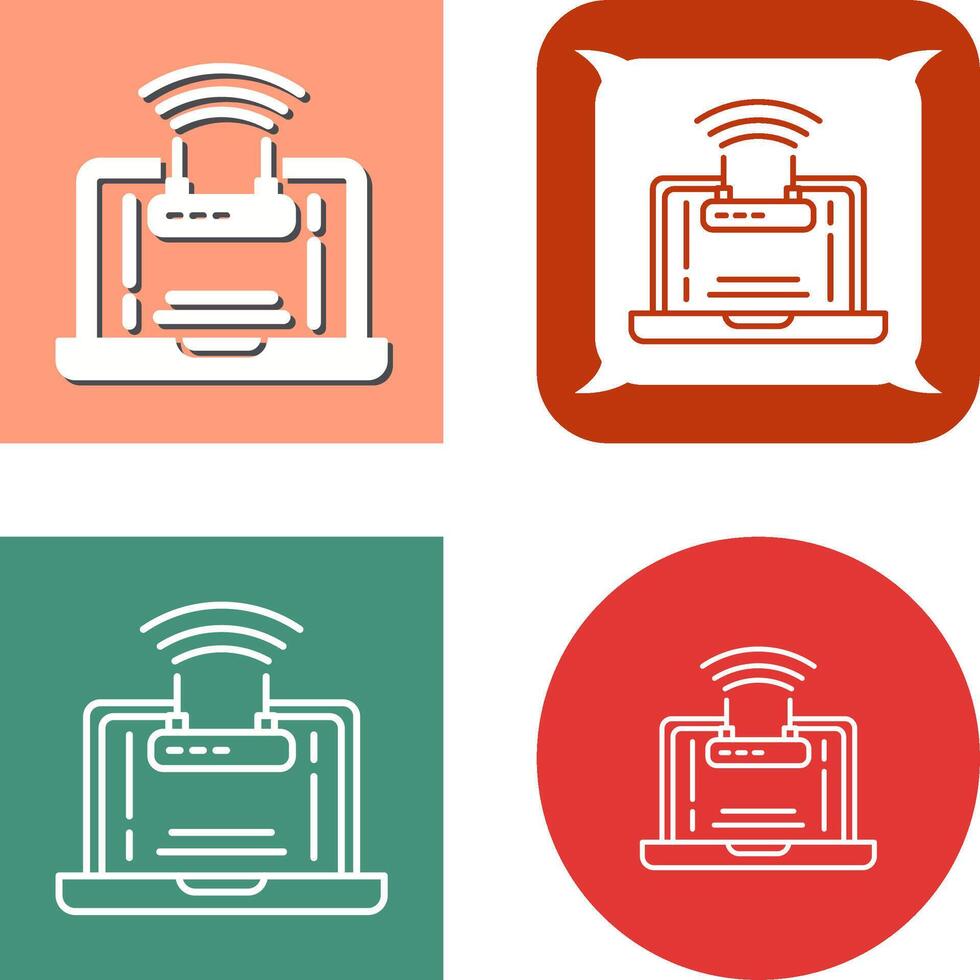 diseño de icono wifi vector