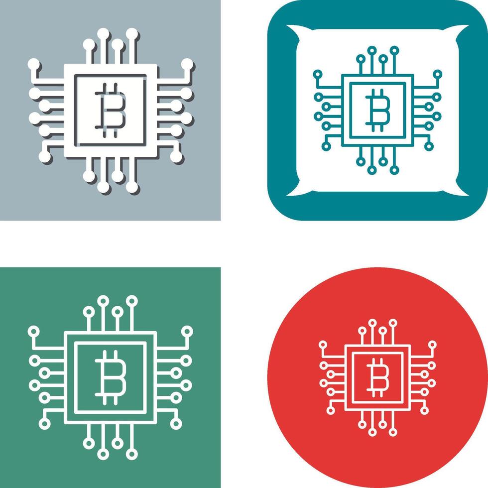 Chip Icon Design vector