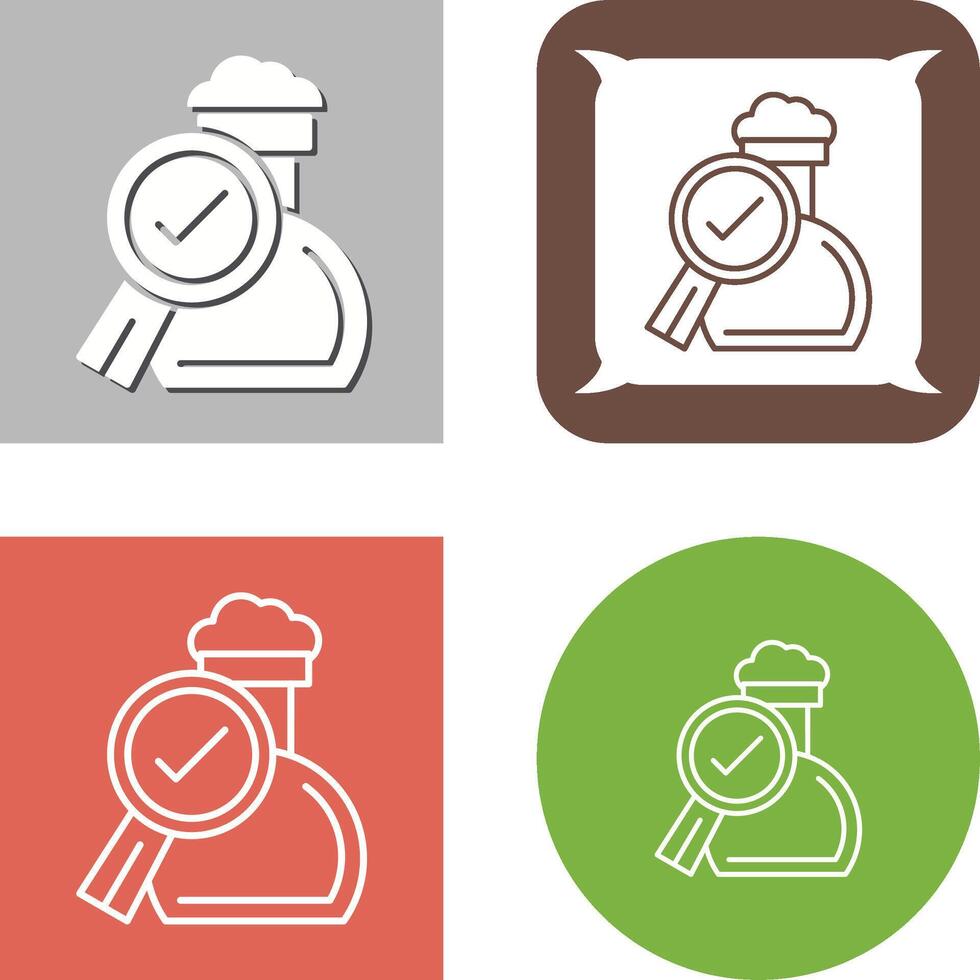 Experiment Icon Design vector