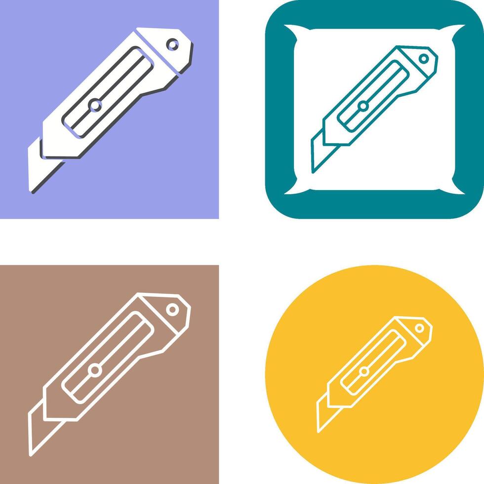 Cutter Icon Design vector