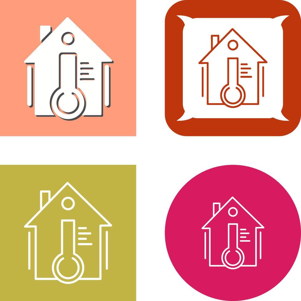 Temperature Icon Design vector