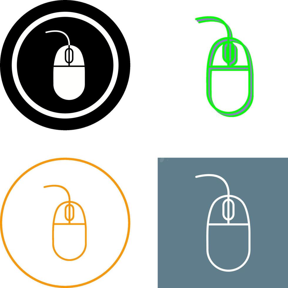 Mouse Icon Design vector