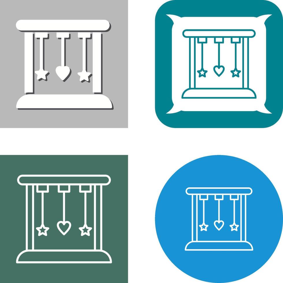 Cradle Icon Design vector
