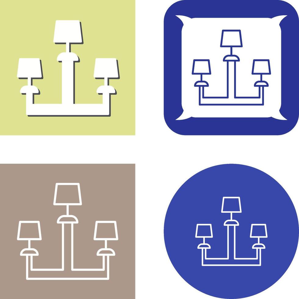 Lamp Icon Design vector