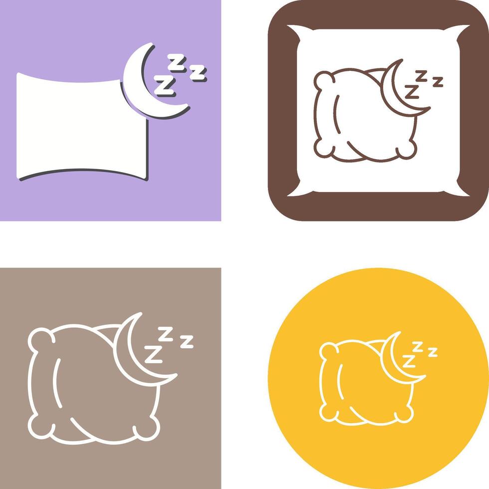 Pillow Icon Design vector
