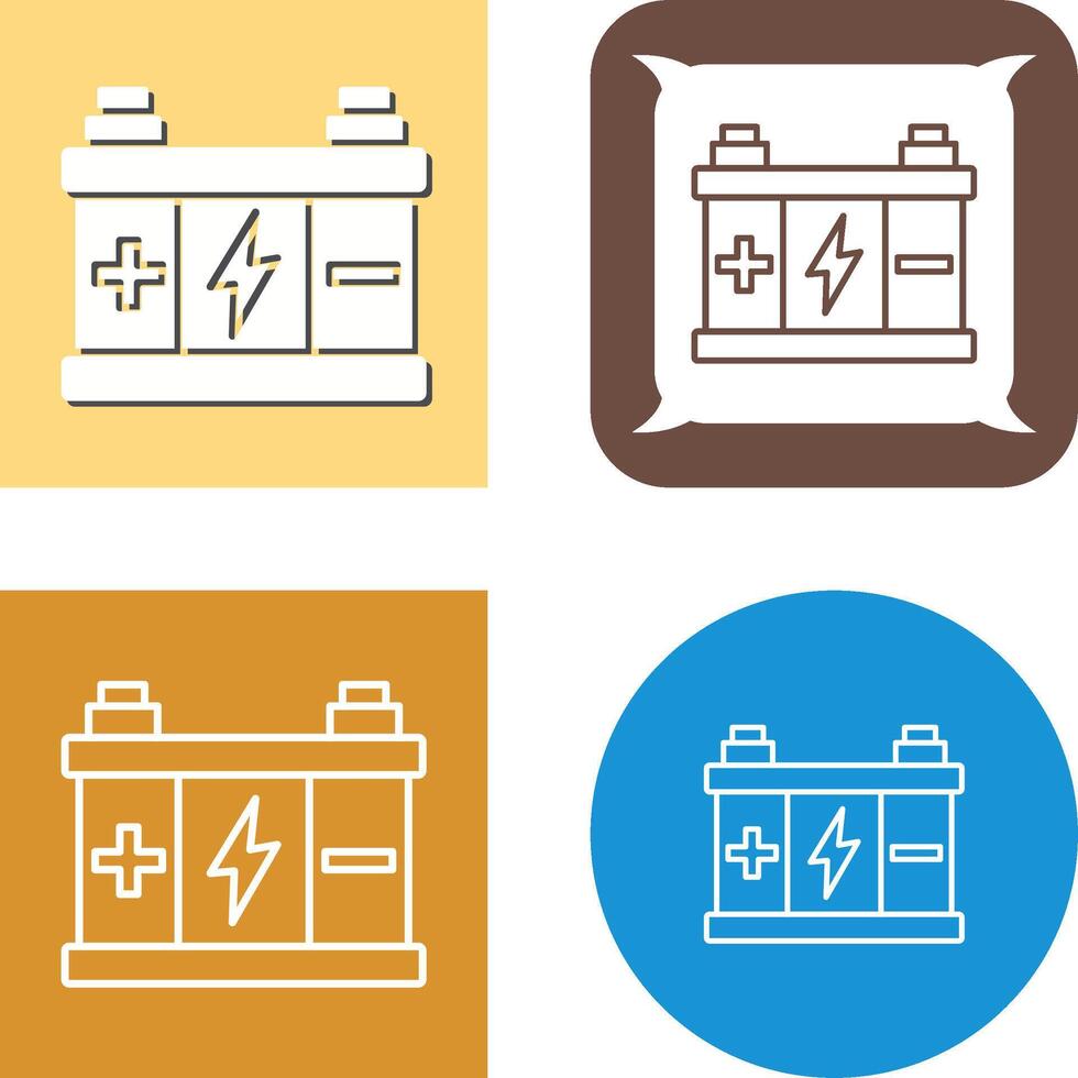 Battery Icon Design vector