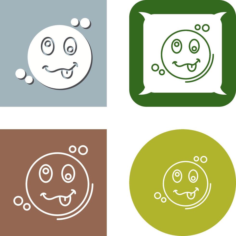 Silly Icon Design vector