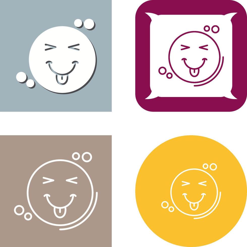 Naughty Icon Design vector