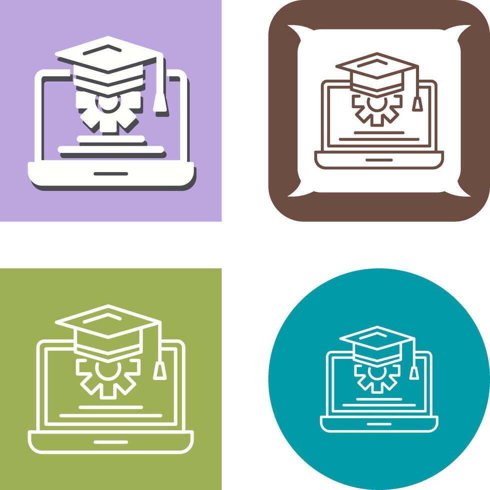 Course Icon Design 44161171 Vector Art at Vecteezy