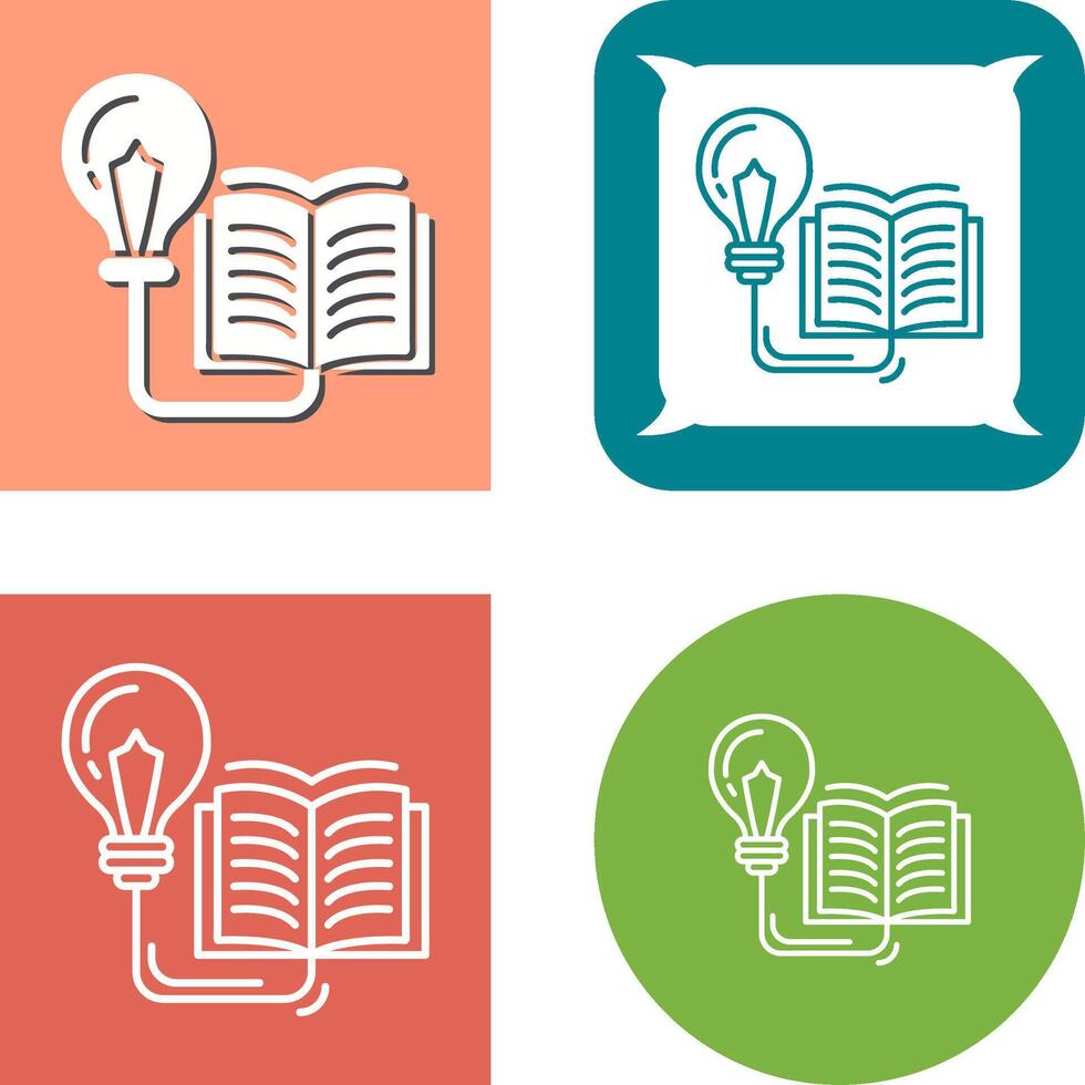 Knowledge Icon Design vector