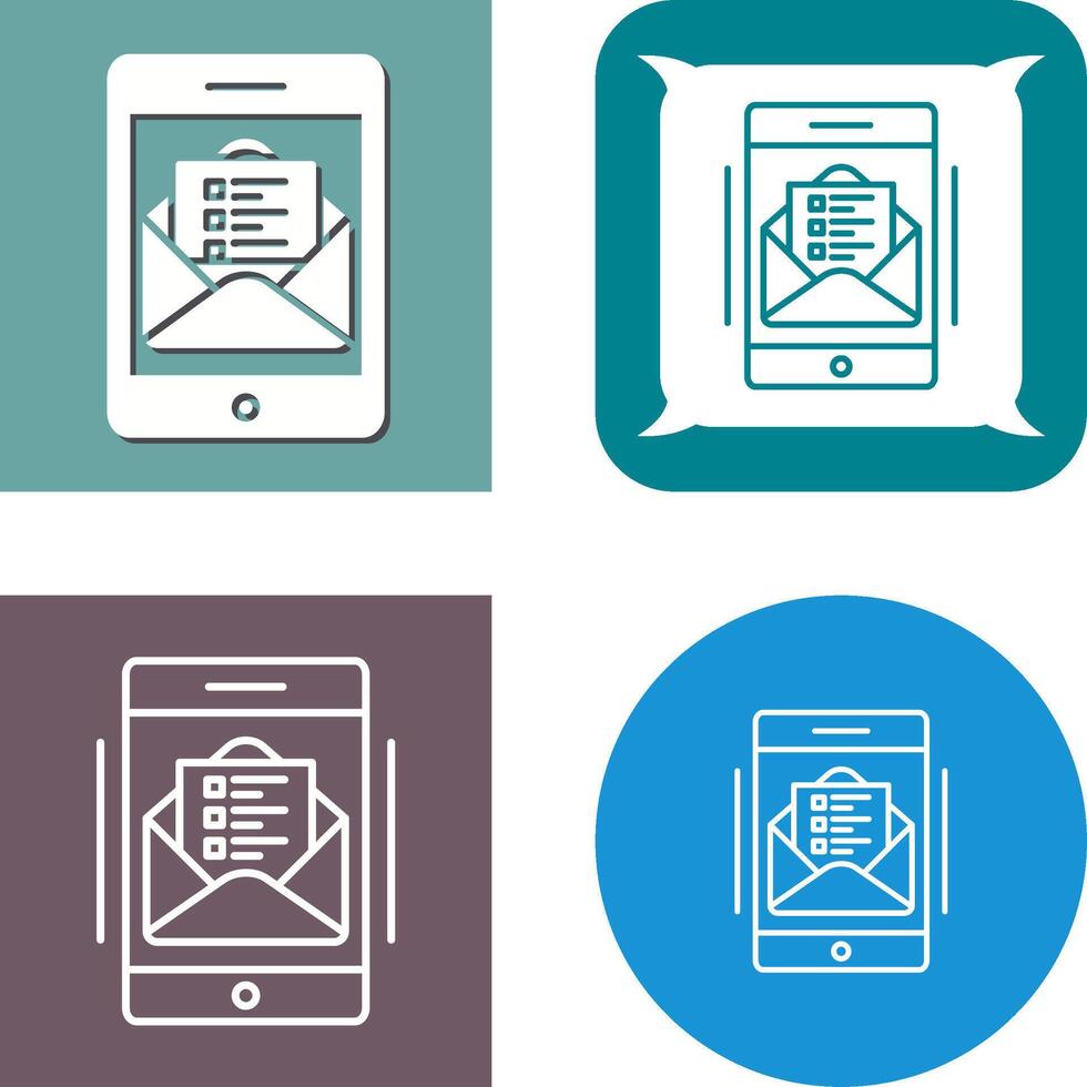 Email Icon Design vector