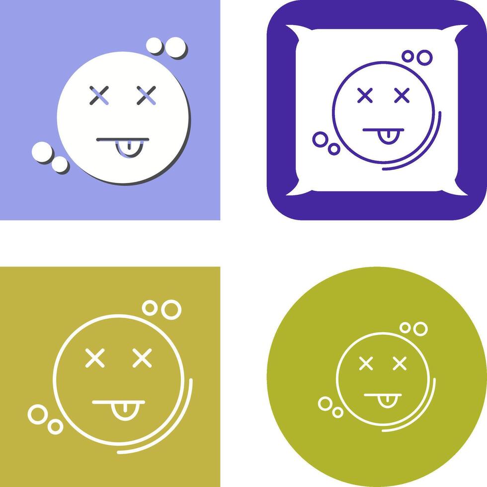 Dead Icon Design vector