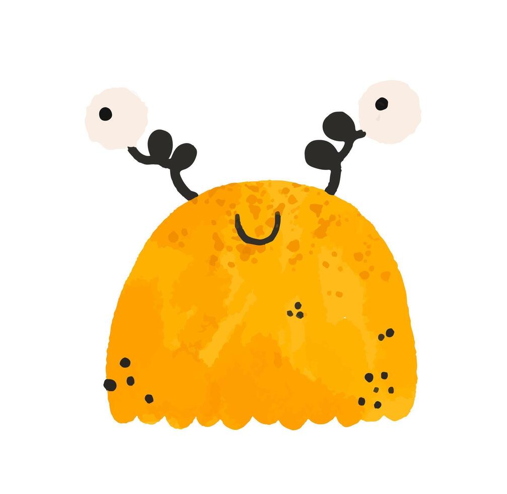 Set of colored monsters. Illustration for Halloween. Cartoon mon vector