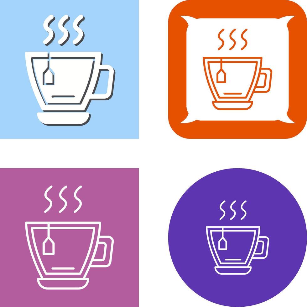 Tea Icon Design vector