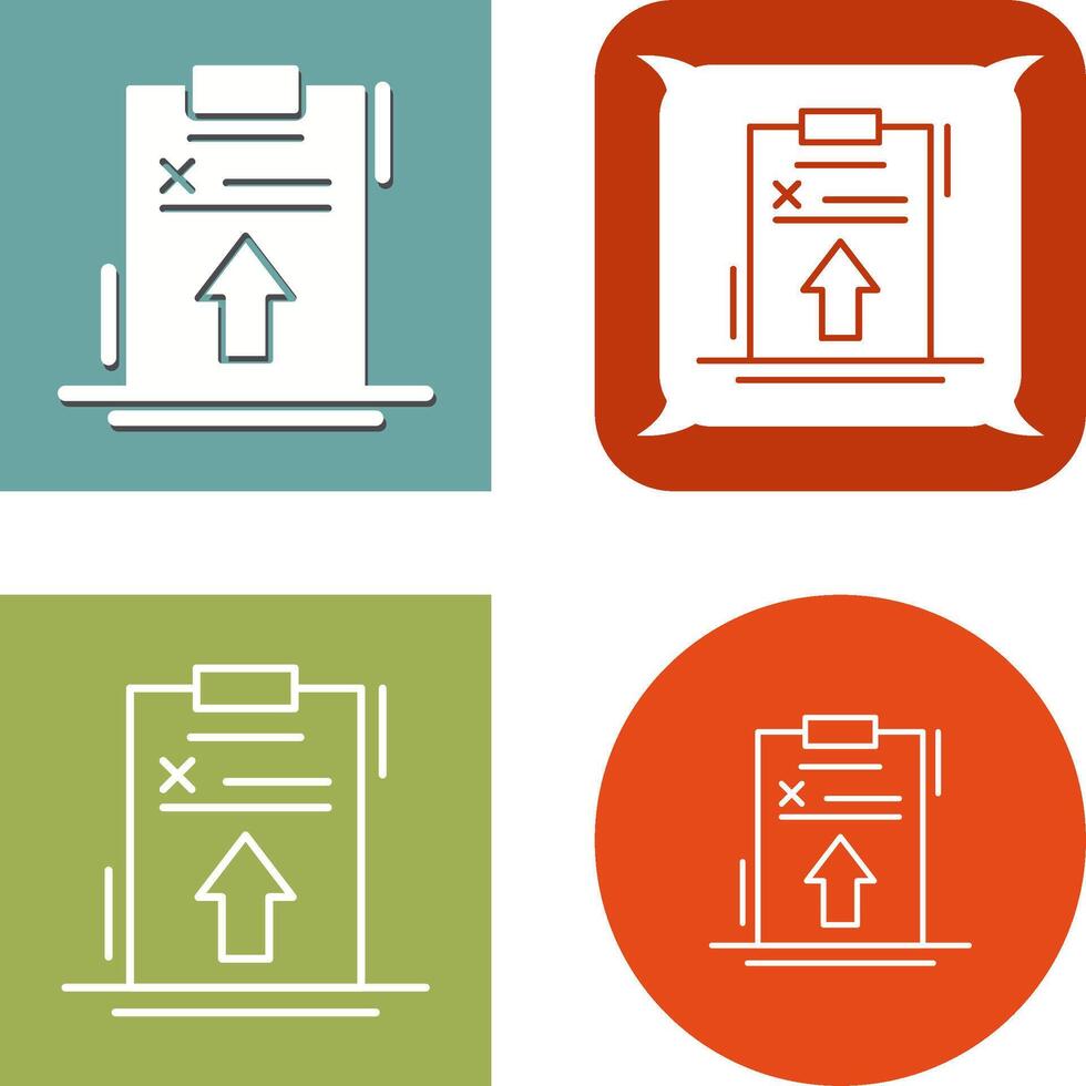 Upload Icon Design vector