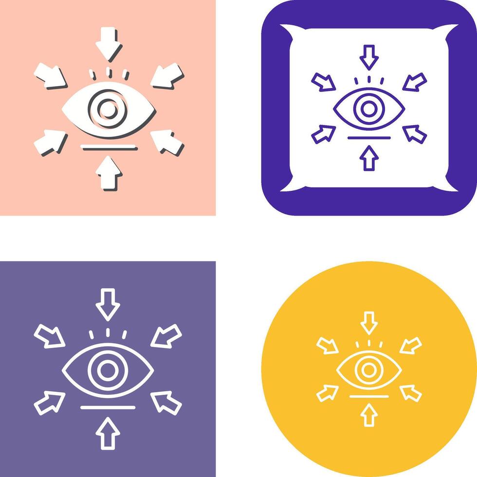 Visualization Icon Design vector