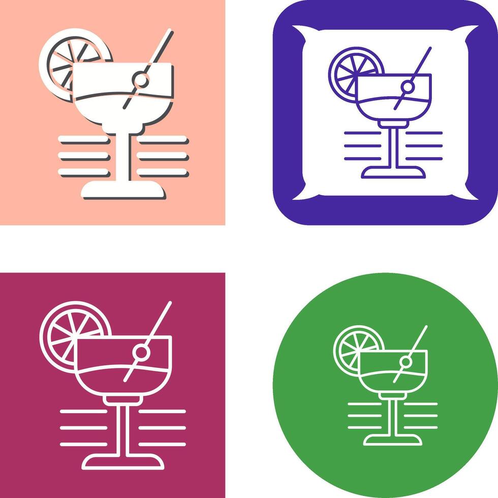 Martini Icon Design vector