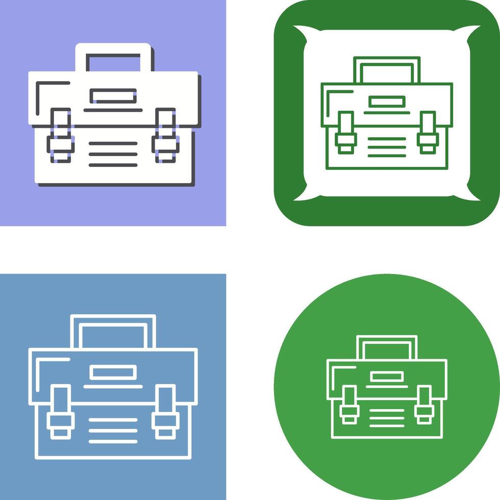 Briefcase Icon Design vector