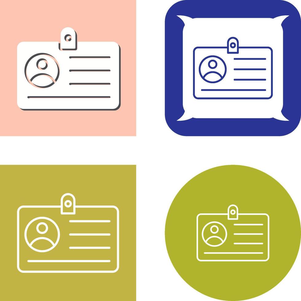 Card Icon Design vector