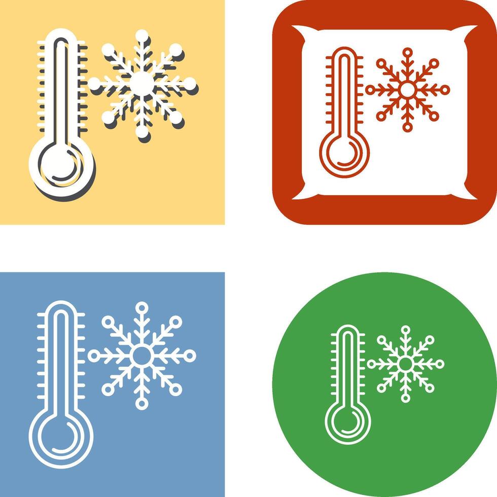 Cold Icon Design vector