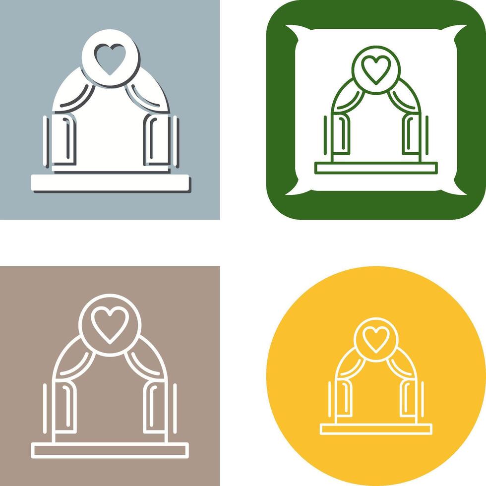 Arch Icon Design vector