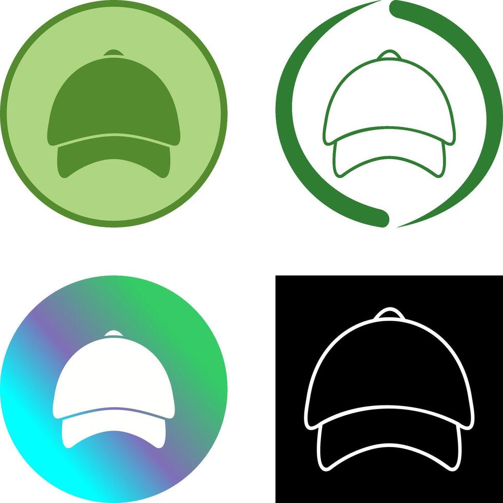 Cap Icon Design vector