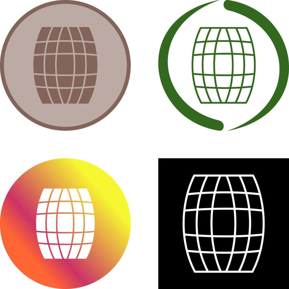 Barrel Icon Design vector