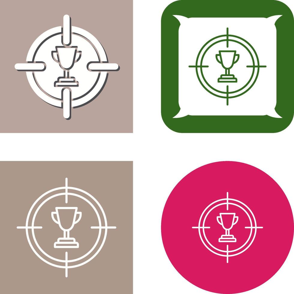 Target Icon Design vector