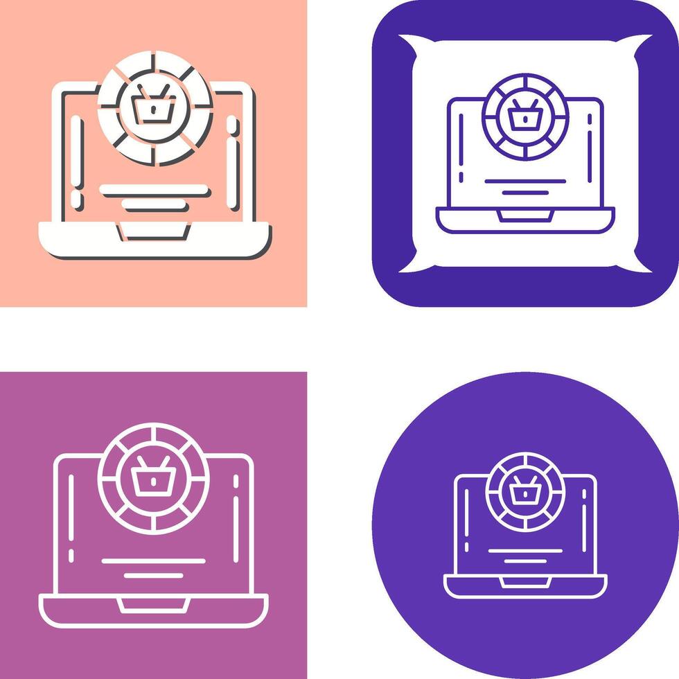 Token Icon Design vector