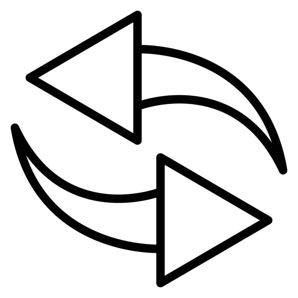 Transfer Line Icon Design vector