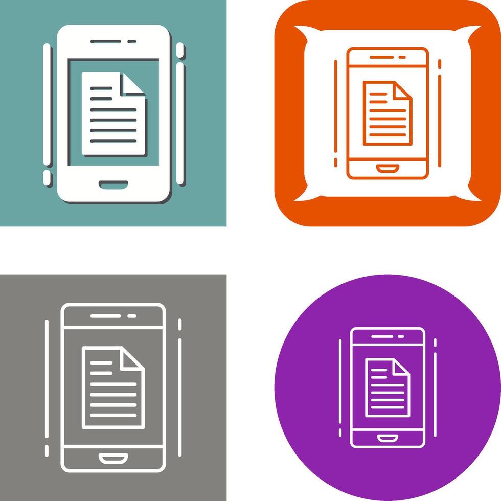 Phone Icon Design vector