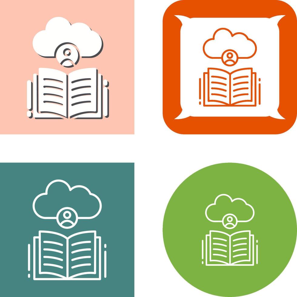 Book Icon Design vector