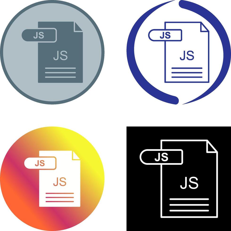 JS Icon Design vector