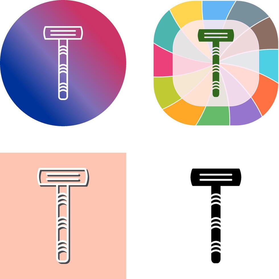 Razor Icon Design vector