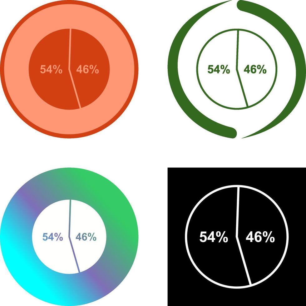 Candidate Stats Icon Design vector