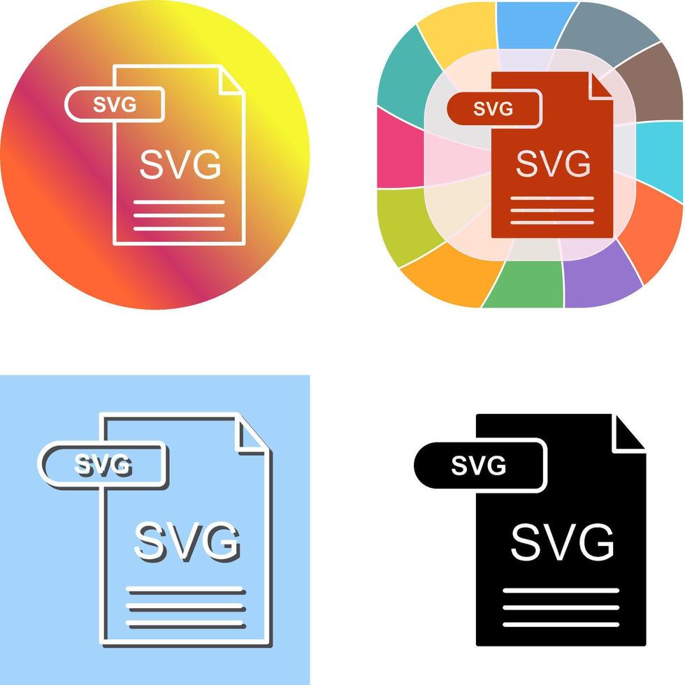SVG Icon Design vector