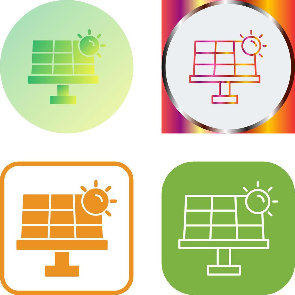 Solar Energy Icon vector