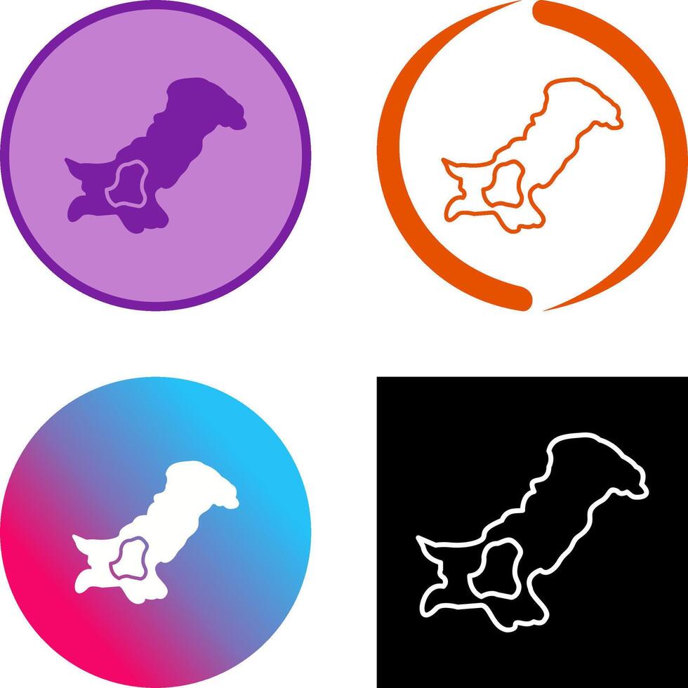 Map Icon Design vector