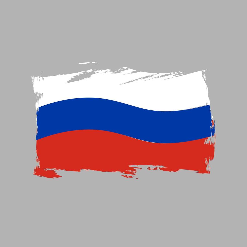 Russia Flag Vector