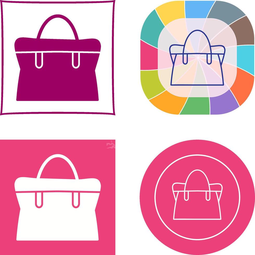 Bag Icon Design vector