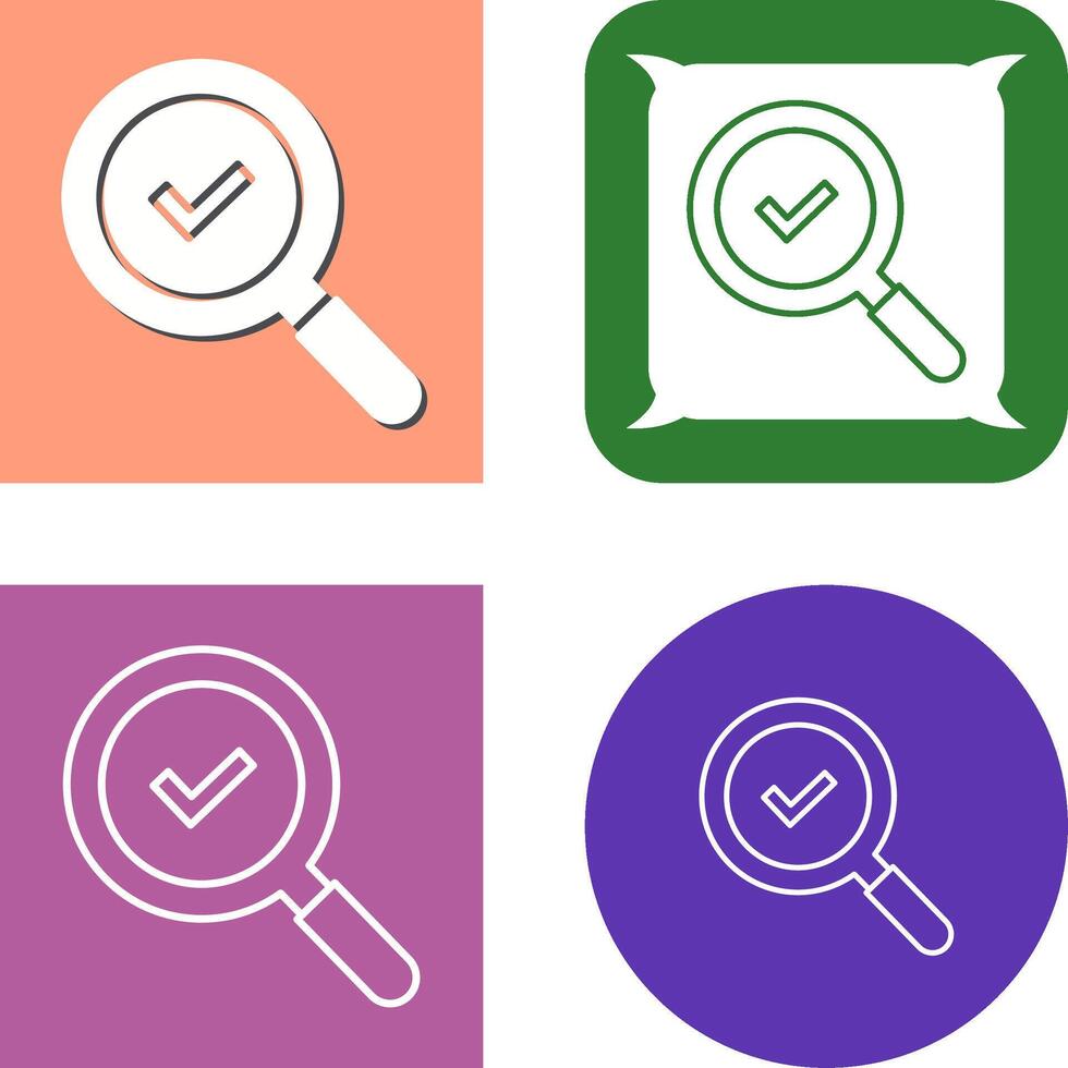 Magnifying Glass Icon vector