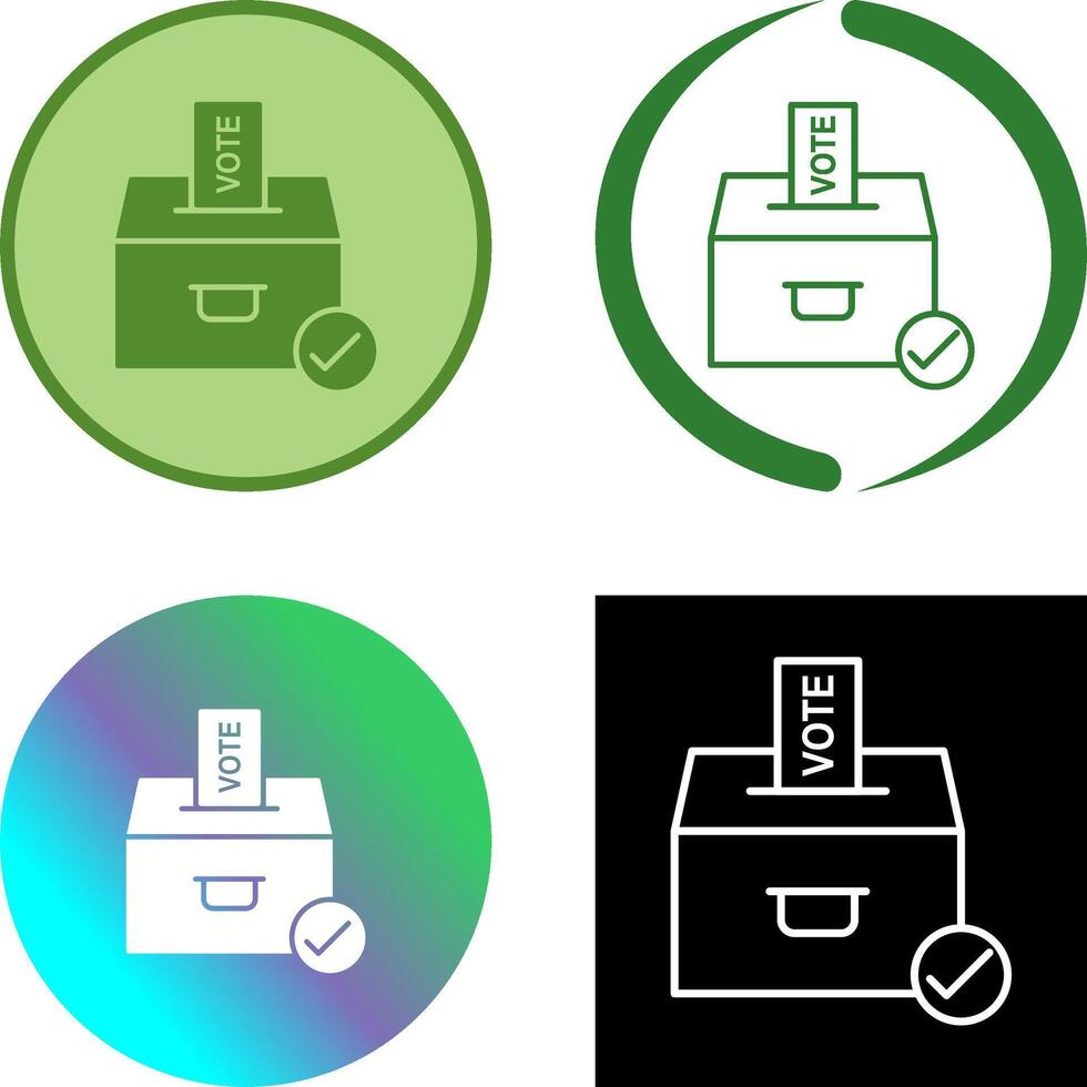 Going to cast ote Icon Design vector