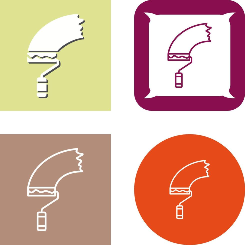 Paint Roller Icon vector