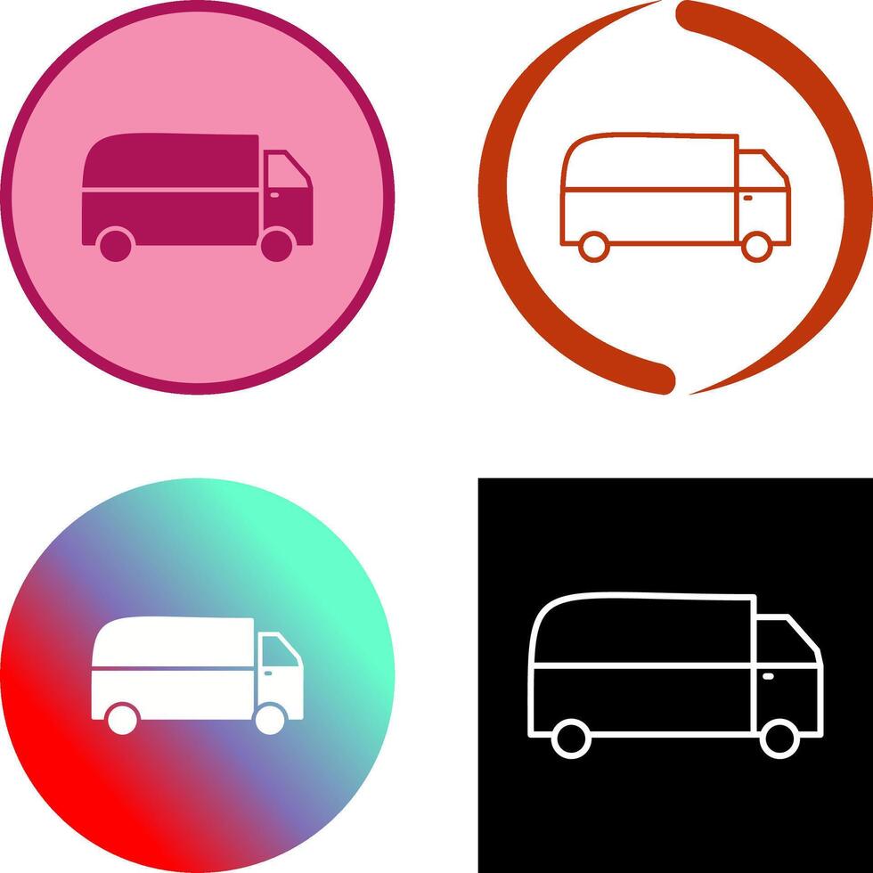 Unique Home Delivery Icon vector