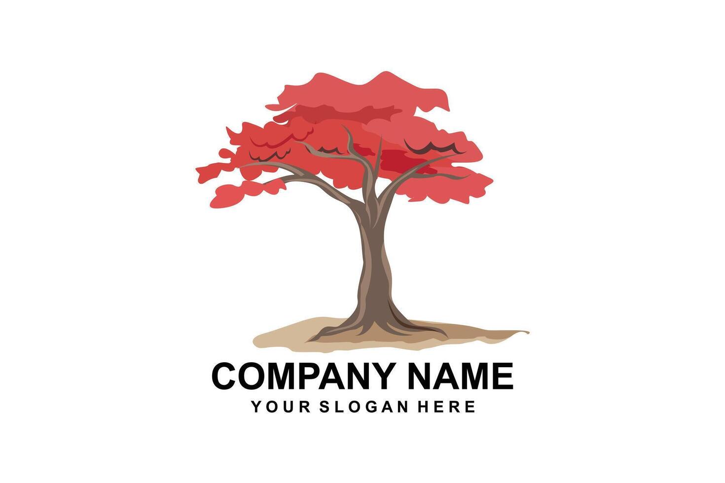 vector tree logo