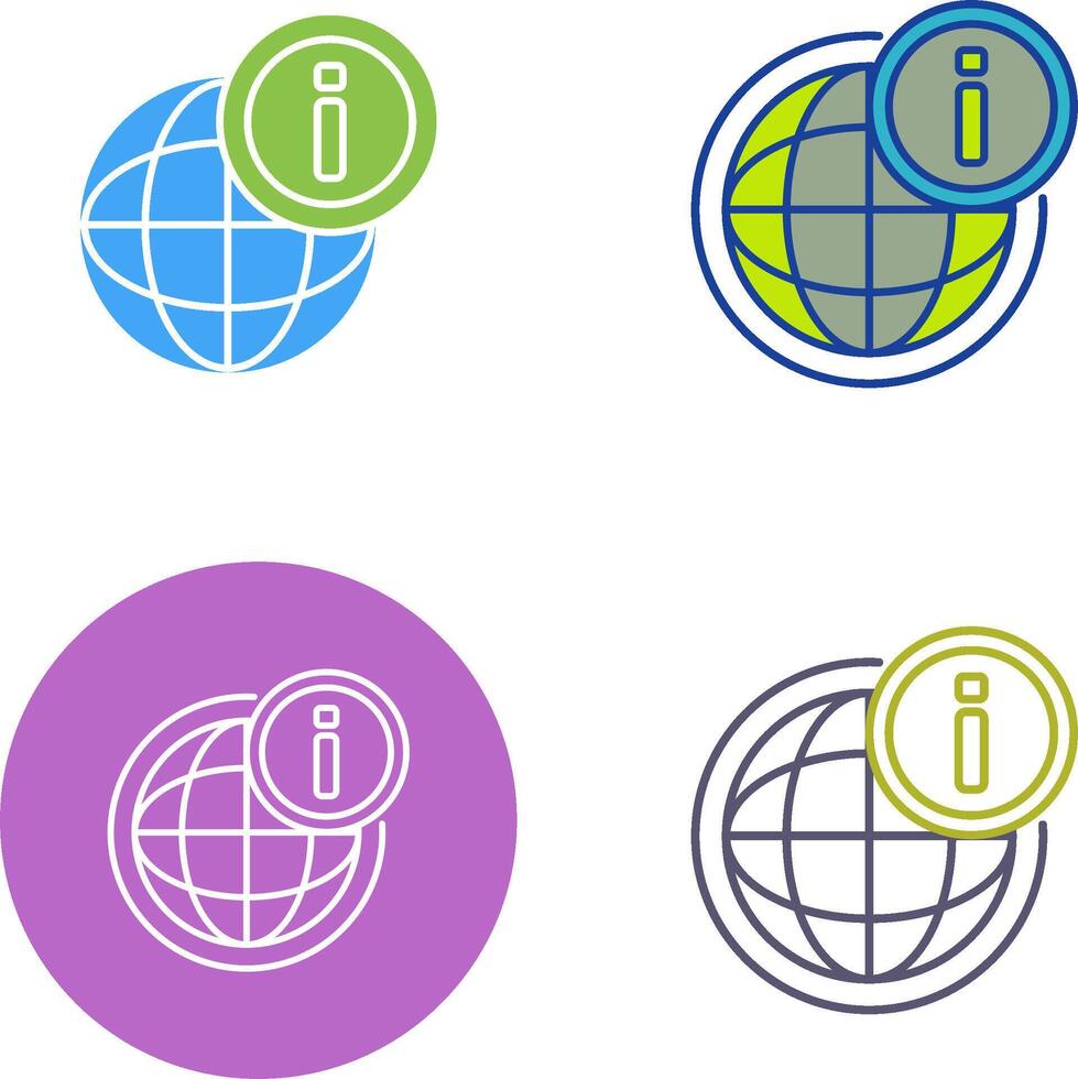 diseño de icono mundial vector